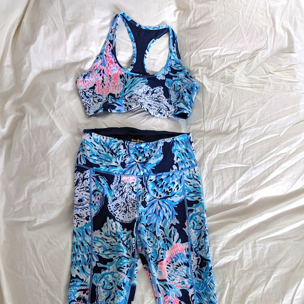 Luxletic Leggins and Bra Set